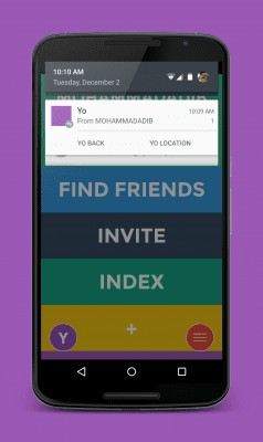 Скриншот приложения Yo - №4