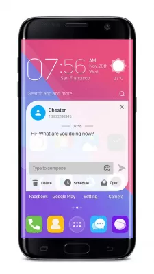 Скриншот приложения Go SMS Pro - №4