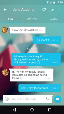 Скриншот приложения Messages + SMS - №2