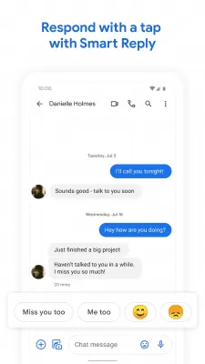 Скриншот приложения Android Сообщения - №7