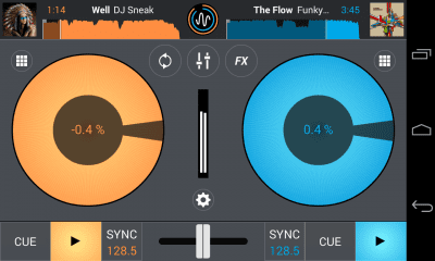 Скриншот приложения Cross DJ Hero - №1