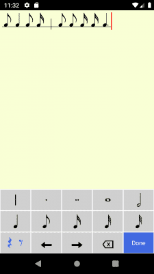 Скриншот приложения MelodyLine - Handy Composer - №7