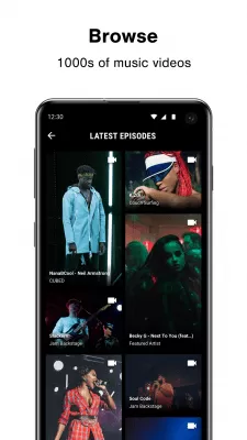 Скриншот приложения Loudly – Music. Video. People. - №3