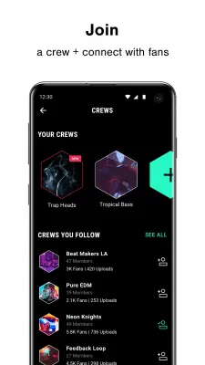 Скриншот приложения Loudly – Music. Video. People. - №6
