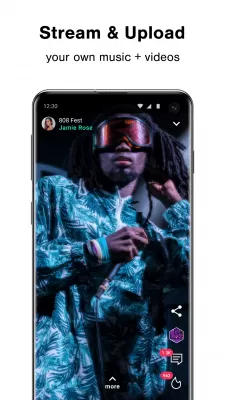 Скриншот приложения Loudly – Music. Video. People. - №8