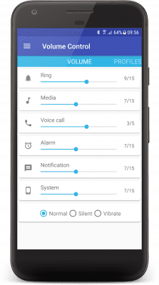 Скриншот приложения C Mobile Менеджер громкости - №1