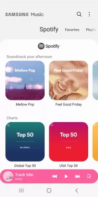 Скриншот приложения Samsung Music - №2