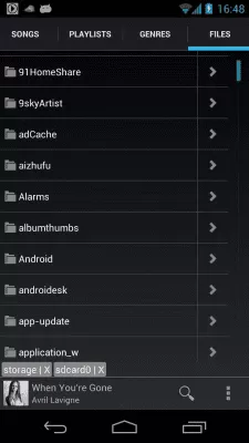 Скриншот приложения Halbert Music Player Pro - №3