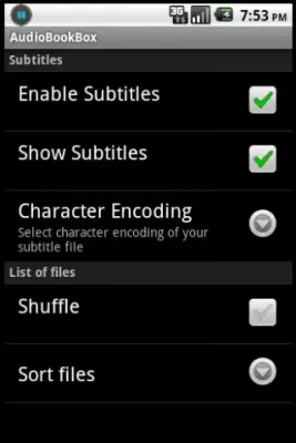 Скриншот приложения AudioBookBox - №4