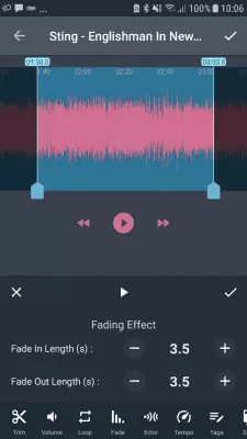 Скриншот приложения AndroSound Audio Editor - №2
