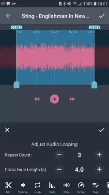 Скриншот приложения AndroSound Audio Editor - №3