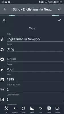 Скриншот приложения AndroSound Audio Editor - №4