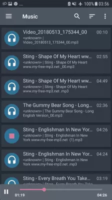 Скриншот приложения AndroSound Audio Editor - №6