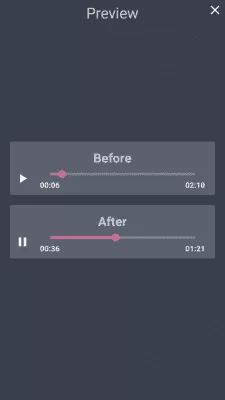 Скриншот приложения AndroSound Audio Editor - №8