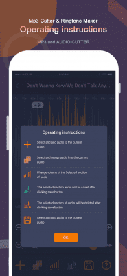 Скриншот приложения Нарезка мелодий вызова - №4
