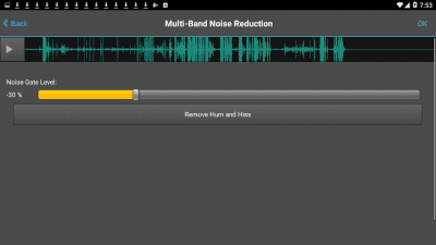 Скриншот приложения WavePad Audio Editor Free - №2
