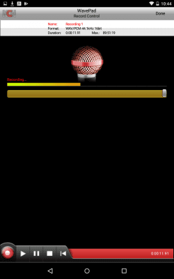 Скриншот приложения WavePad Audio Editor Free - №10