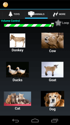 Скриншот приложения Смешные звуки - №3