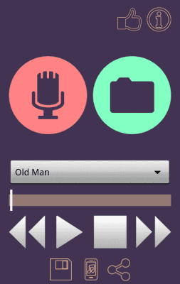 Скриншот приложения Эффекты: Голос MP3 Рингтоны - №4