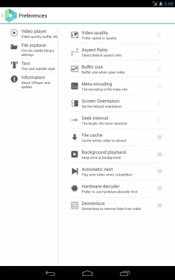 Скриншот приложения VPlayer Video Player - №4