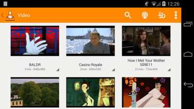 Скриншот приложения VLC for Android beta - №4
