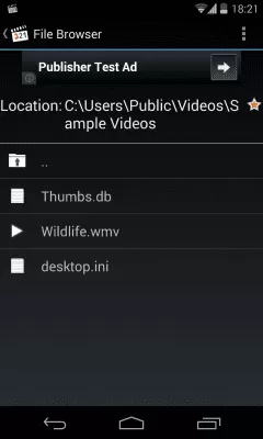 Скриншот приложения Media Player Classic Remote - №4