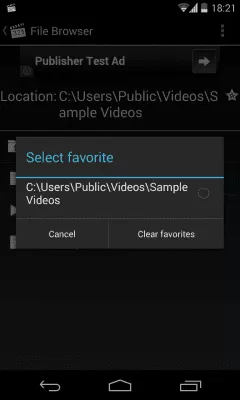 Скриншот приложения Media Player Classic Remote - №5