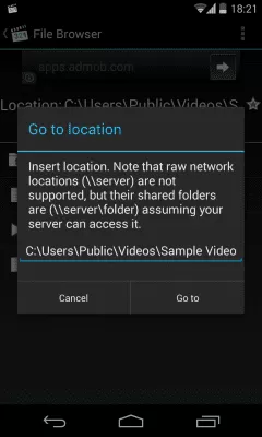 Скриншот приложения Media Player Classic Remote - №6