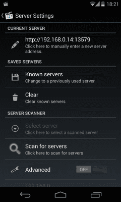 Скриншот приложения Media Player Classic Remote - №8