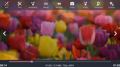 Скриншот приложения AndroVid - Видео редактор - №8