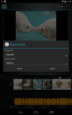 Скриншот приложения Video Maker Movie Editor - №11