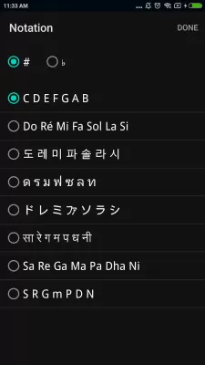 Скриншот приложения CarlTune - хроматический тюнер - №5