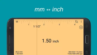 Скриншот приложения Линейка : Smart Ruler - №4