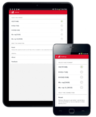 Скриншот приложения Nero AirBurn - №4