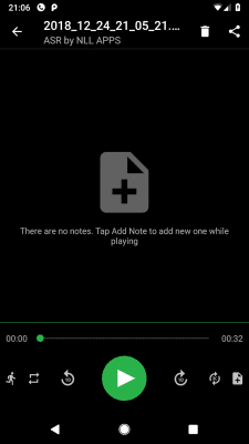 Скриншот приложения ASR MP3 Sound recorder - №5
