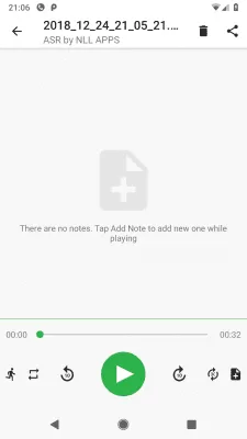 Скриншот приложения ASR MP3 Sound recorder - №6