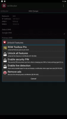 Скриншот приложения Ad Blocker (Root) - №5