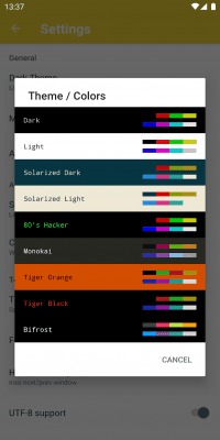 Скриншот приложения JuiceSSH - SSH Client - №5