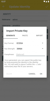 Скриншот приложения JuiceSSH - SSH Client - №6