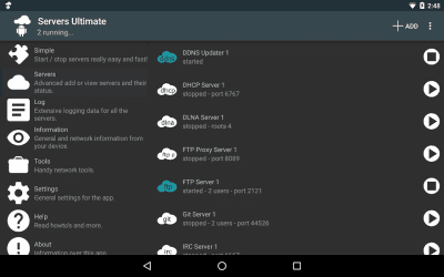 Скриншот приложения Servers Ultimate - №13