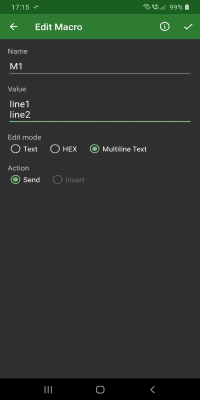 Скриншот приложения Serial USB Terminal - №3