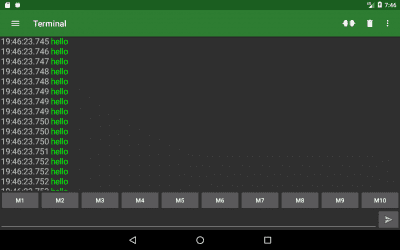Скриншот приложения Serial USB Terminal - №8