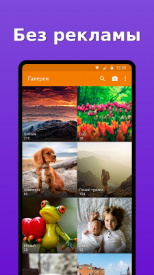 Скриншот приложения Простая галерея - №1