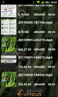 Скриншот приложения Z - Screen Recorder - №4
