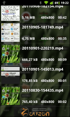Скриншот приложения Z - Screen Recorder - №6