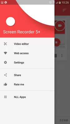 Скриншот приложения NLL Screen Recorder - №1