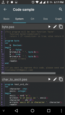 Скриншот приложения Pascal N-IDE - Editor And Compiler - Programming - №6
