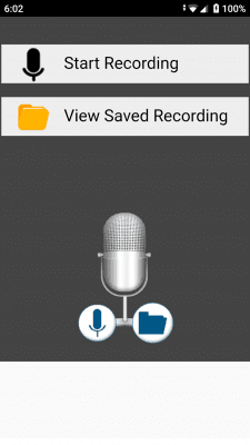 Скриншот приложения recording app - №1