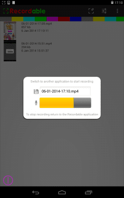 Скриншот приложения FREE screen recorder NO ROOT - №3