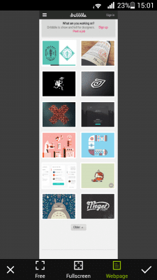 Скриншот приложения Скриншот для Next Browser - №3
